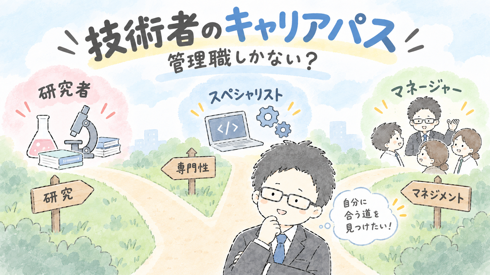 技術者のキャリアパス