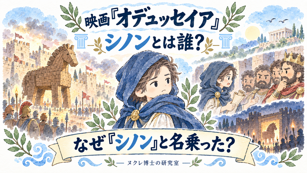 映画『オデュッセイア』のシノンとは誰？なぜオデュッセウスは「シノン」と名乗った？